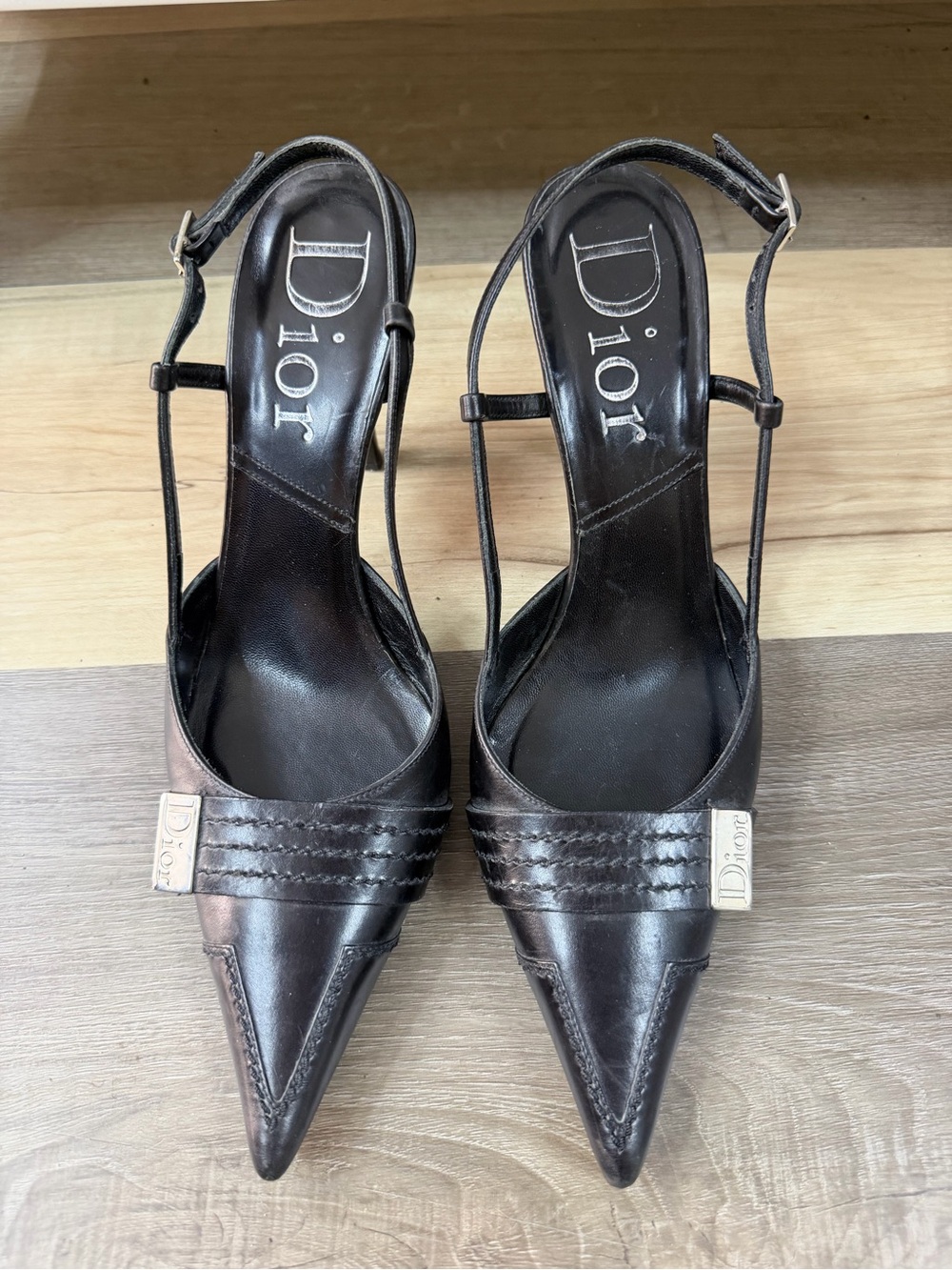 Dior John Galliano SS03 Vintage Slingback High Heels